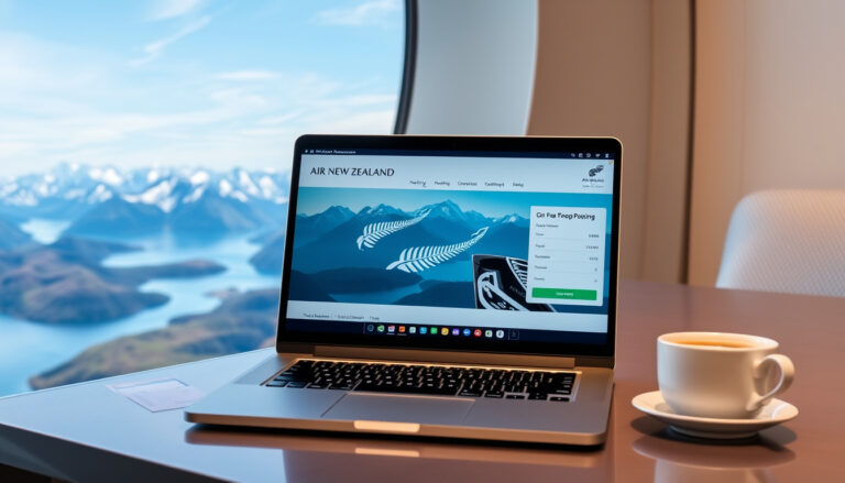 How to Book an Air New Zealand Flight Online